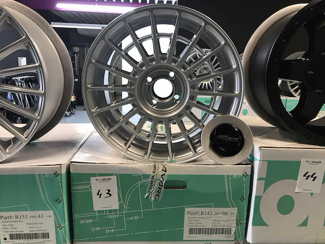 Rotiform r143 las-r aluminium velg (6x) - afbeelding 1 van  5