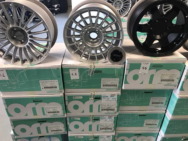 Rotiform r143 las-r aluminium velg (6x) - afbeelding 4 van  5