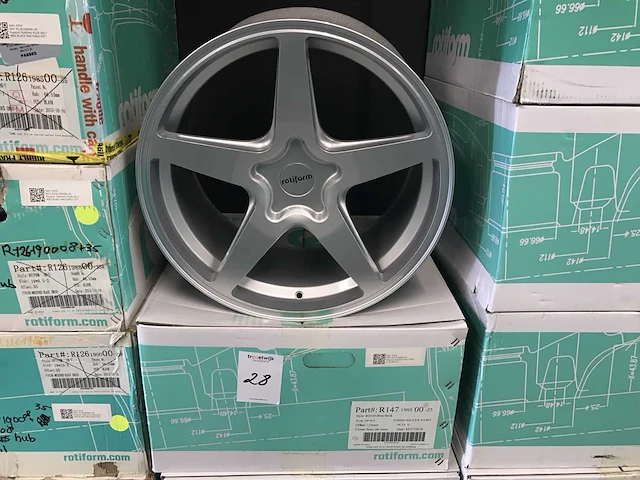 Rotiform r147 wgr aluminium velg (2x) - afbeelding 1 van  5