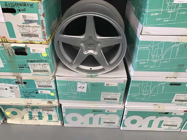 Rotiform r147 wgr aluminium velg (2x) - afbeelding 4 van  5