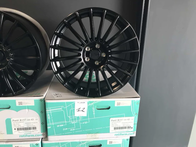 Rotiform r157 buc aluminium velg (4x) - afbeelding 1 van  5