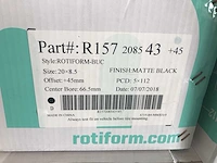 Rotiform r157 buc aluminium velg (4x) - afbeelding 5 van  5