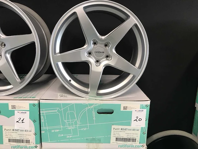 Rotiform r157 buc aluminium velg (4x) - afbeelding 1 van  5