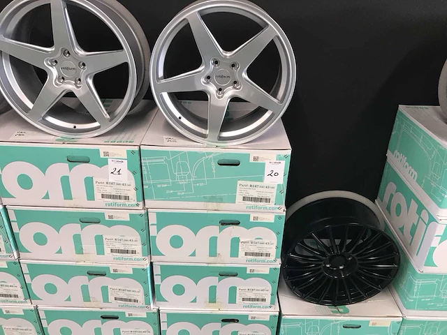 Rotiform r157 buc aluminium velg (4x) - afbeelding 4 van  5