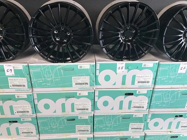 Rotiform r157 buc aluminium velg (8x) - afbeelding 4 van  5