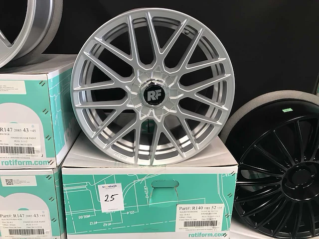 Rotiform-rse r140 aluminium velg (3x) - afbeelding 1 van  5