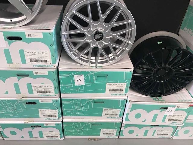 Rotiform-rse r140 aluminium velg (3x) - afbeelding 4 van  5