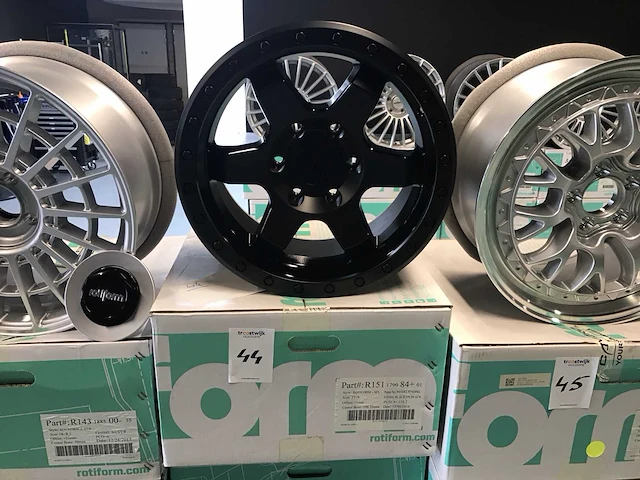 Rotiform-six r151 aluminium velg (4x) - afbeelding 1 van  5