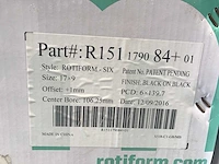 Rotiform-six r151 aluminium velg (4x) - afbeelding 5 van  5