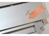 Roto origineel rolgordijn exclusiv zre voor dakraam daglicht geleiderail zilver nachtblauw - afbeelding 6 van  6