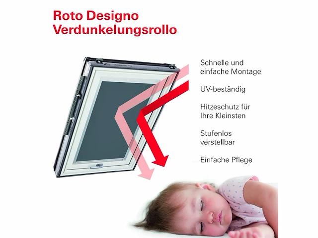 Roto origineel verduisterend rolgordijn zrv bijna volledige verduistering serie q met maat 094/160 09/16 kleur donkergrijs - afbeelding 4 van  4