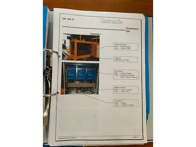 Rotonde - elektrische betonkubel vloerwagen - afbeelding 2 van  13
