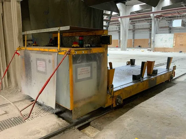Rotonde - elektrische betonkubel vloerwagen - afbeelding 4 van  11