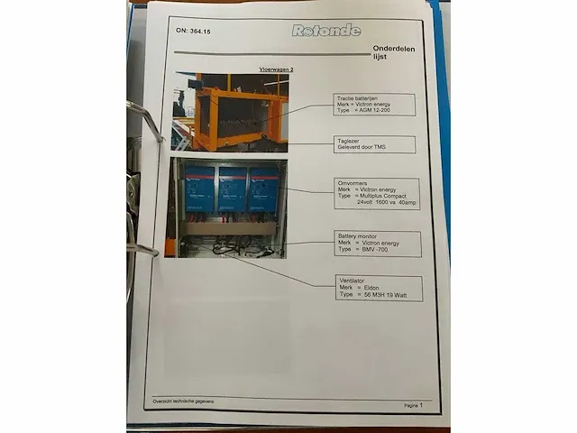 Rotonde - elektrische betonkubel vloerwagen - afbeelding 9 van  11