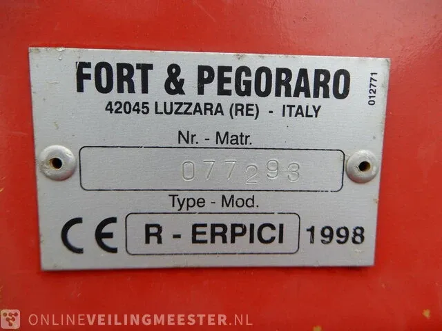 Rotorkopegge pegoraro, c3000, bouwjaar 1998 - afbeelding 15 van  22