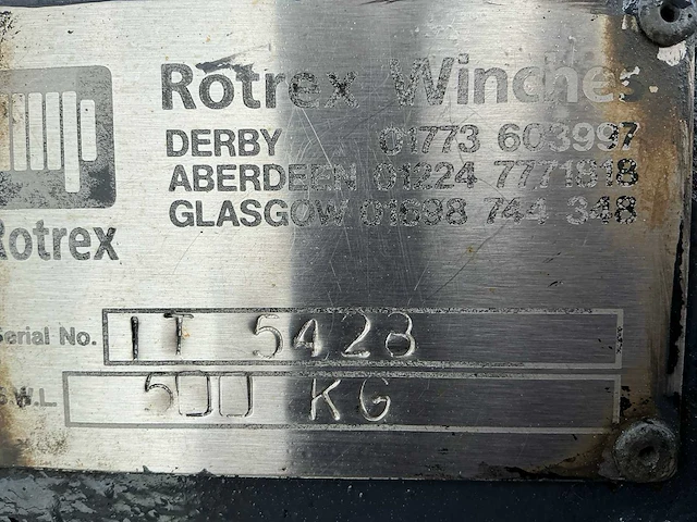 Rotrex it5428 winch kabellier - afbeelding 5 van  14
