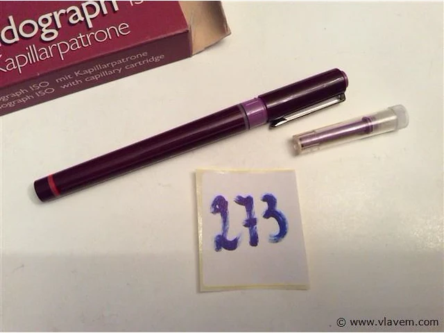 Rotring pen oud/nieuw - afbeelding 2 van  2