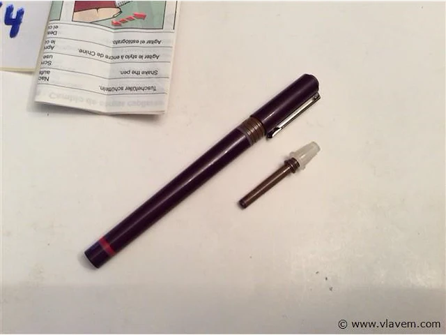 Rotring pen oud/nieuw - afbeelding 2 van  2