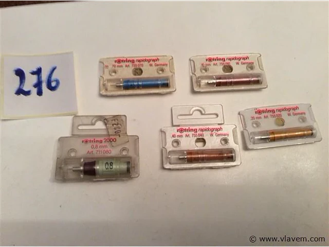 Rotring pennen oud/nieuw - afbeelding 1 van  2