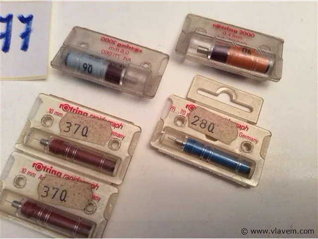 Rotring pennen oud/nieuw - afbeelding 2 van  2
