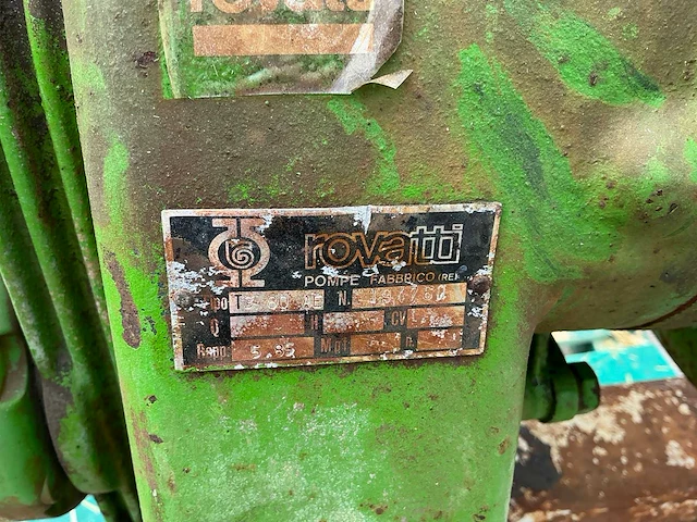 Rovatti t3-80 ae beregeningspomp - afbeelding 6 van  14