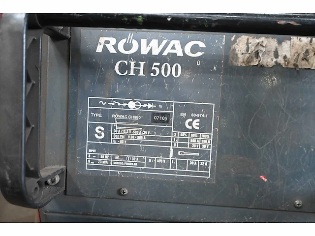 Rowac ch500 lasapparaat met rowac feed unit - afbeelding 4 van  8