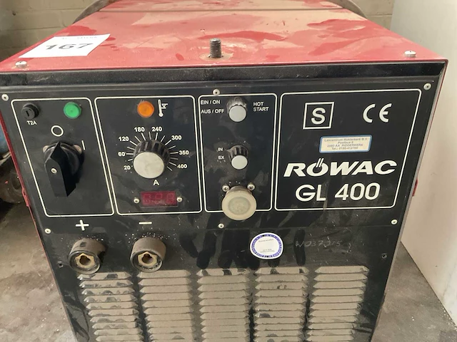Rowac gl400 lasapparaat krachtbron - afbeelding 3 van  5