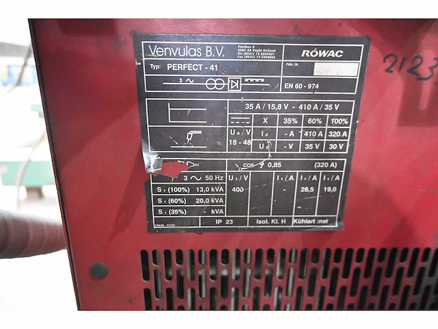 Rowac perfect 41 lasapparaat met rowac feed unit - afbeelding 8 van  8
