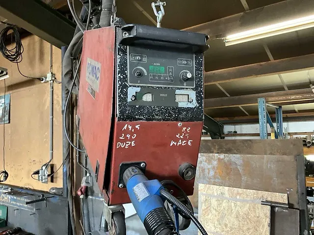 Rowac rh 500 chv watergekoelde lasapparaat - afbeelding 10 van  13