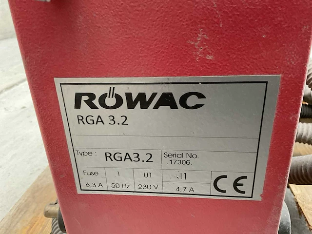 Rowag rga 3.2 rookgasafvoersysteem lasapparaat - afbeelding 8 van  8