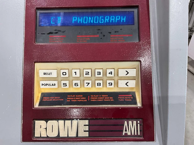 Rowe cd-51 ami jukebox - afbeelding 10 van  11