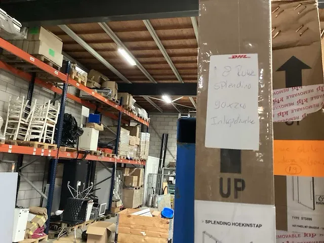Rowe splendino inloopdouche sc090090 douchewand - afbeelding 3 van  4