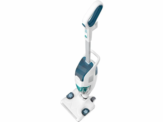 Rowenta clean & steam revolution ry7777 steelstofzuiger zonder zak wit/blauw - afbeelding 3 van  6