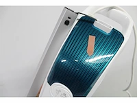 Rowenta clean & steam revolution ry7777 steelstofzuiger zonder zak wit/blauw - afbeelding 6 van  6