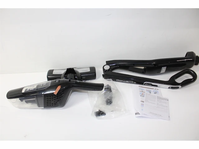 Rowenta dual force 2in1 rh6735 steelstofzuiger looptijd 45 minuten zwart - afbeelding 5 van  6