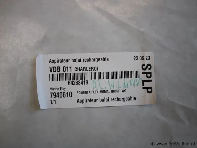 Rowenta flex animal rh99f1wo oplaadbare steelstofzuiger - afbeelding 6 van  6