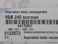 Rowenta rh9889wo xforce flex oplaadbare steelstofzuiger - afbeelding 5 van  5
