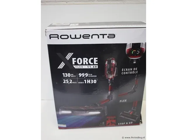 Rowenta rh9889wo xforce flex oplaadbare steelstofzuiger - afbeelding 6 van  7