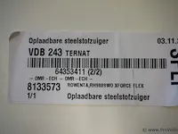Rowenta rh9889wo xforce flex oplaadbare steelstofzuiger - afbeelding 3 van  3