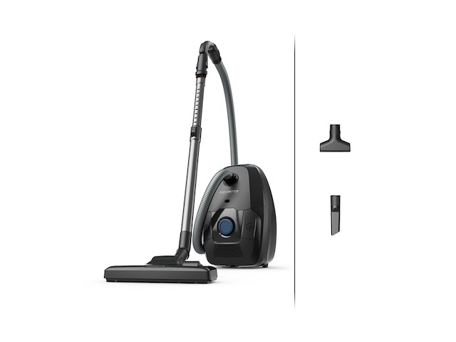 Rowenta ro4931 green force max stofzuiger met zak zwart - afbeelding 2 van  5