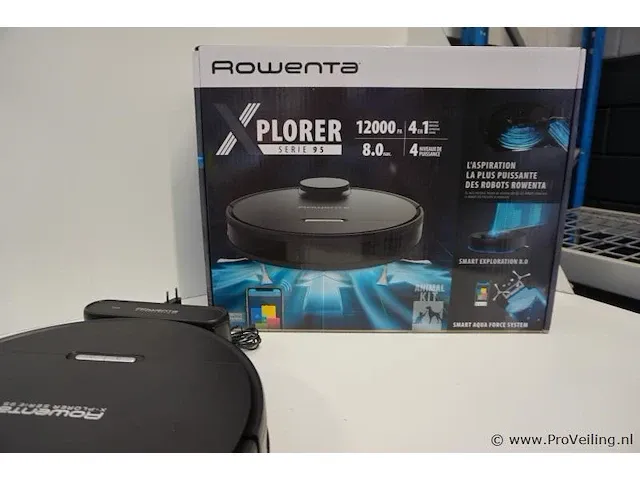 Rowenta rr7975wh x-plorer animal robot stofzuiger - afbeelding 2 van  2