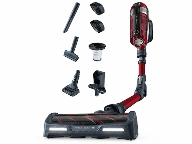 Rowenta steelstofzuiger rh9879 steelstofzuiger x-force 11.60 - rood - afbeelding 1 van  1