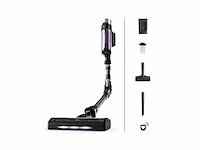 Rowenta x-force flex 9.60 rh2038 steelstofzuiger draadloos allergie filter 100 airwatt zwart paars - afbeelding 1 van  5
