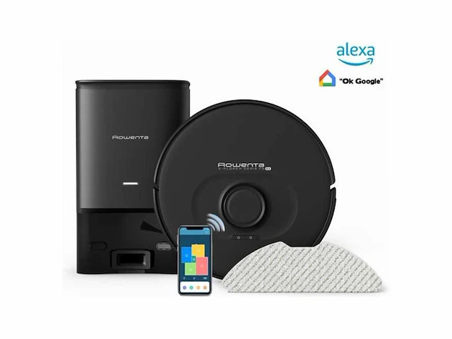 Rowenta x-plorer serie 75s+ robotstofzuiger met leeg- en oplaadstation - afbeelding 1 van  2