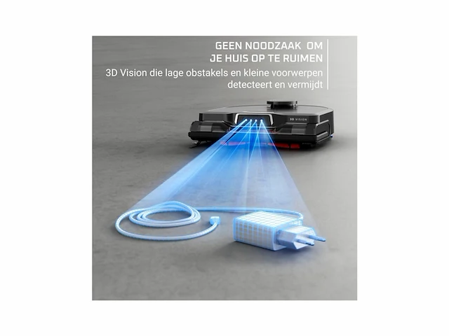 Rowenta xplorer serie 240+ ai rr9695 robotstofzuiger zwart - afbeelding 3 van  6