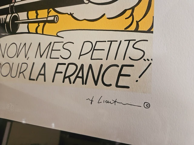 Roy lichtenstein - ''crak'' lithograaf - afbeelding 3 van  6