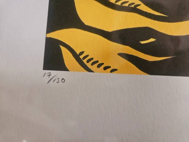 Roy lichtenstein - ''crak'' lithograaf - afbeelding 4 van  6