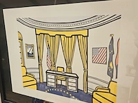 Roy lichtenstein - limited edition lithograaf - afbeelding 2 van  6
