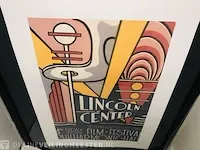 Roy lichtenstein - lithograaf - lincoln center - afbeelding 4 van  6
