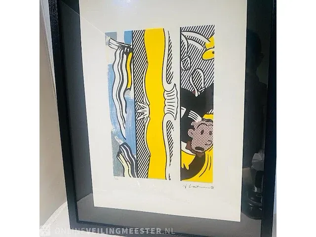 Roy lichtenstein dagwood lithograaf, genummerde editie - afbeelding 1 van  4